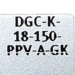 Linear actuator DGC-K-18-150-PPV-A-GK 