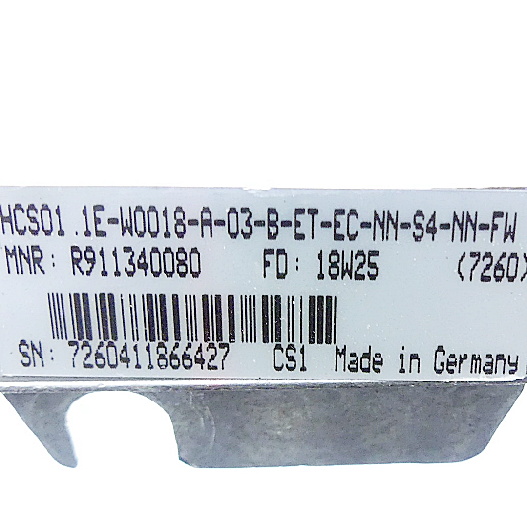IndraDrive Compact Converter HCS01.1E-W0018-A-03-B-ET-EC-NN-S4-NN-FW