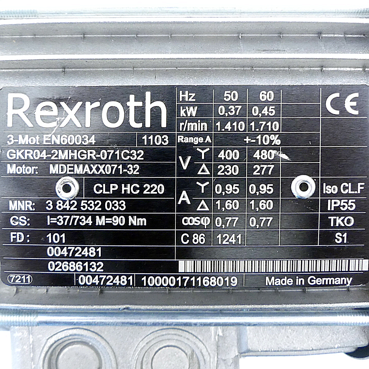 Drehstrommotor 3-Mot EN60034 