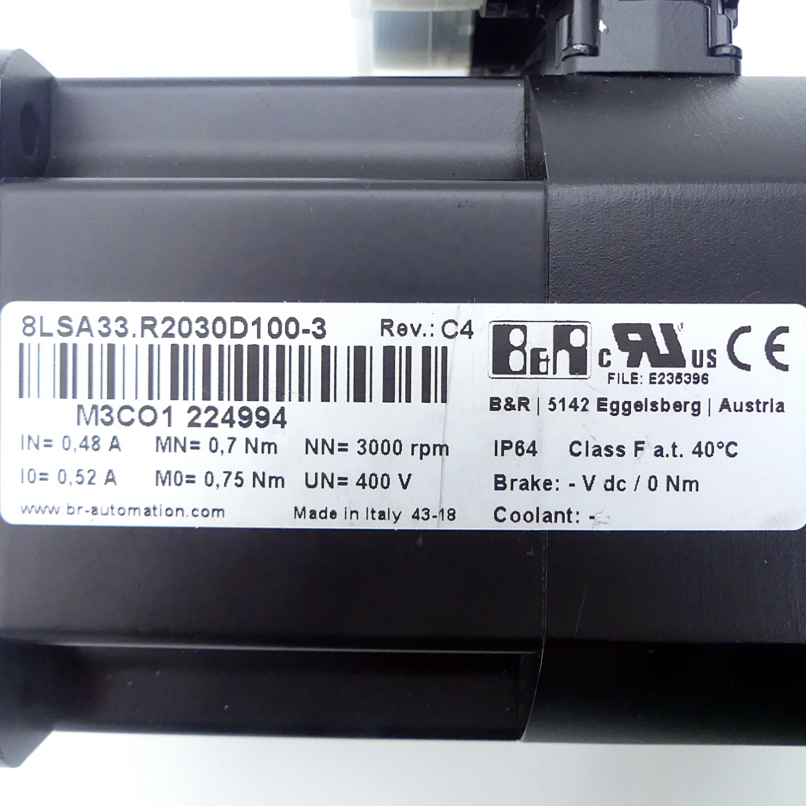 Servomotor M3CO1 224994 