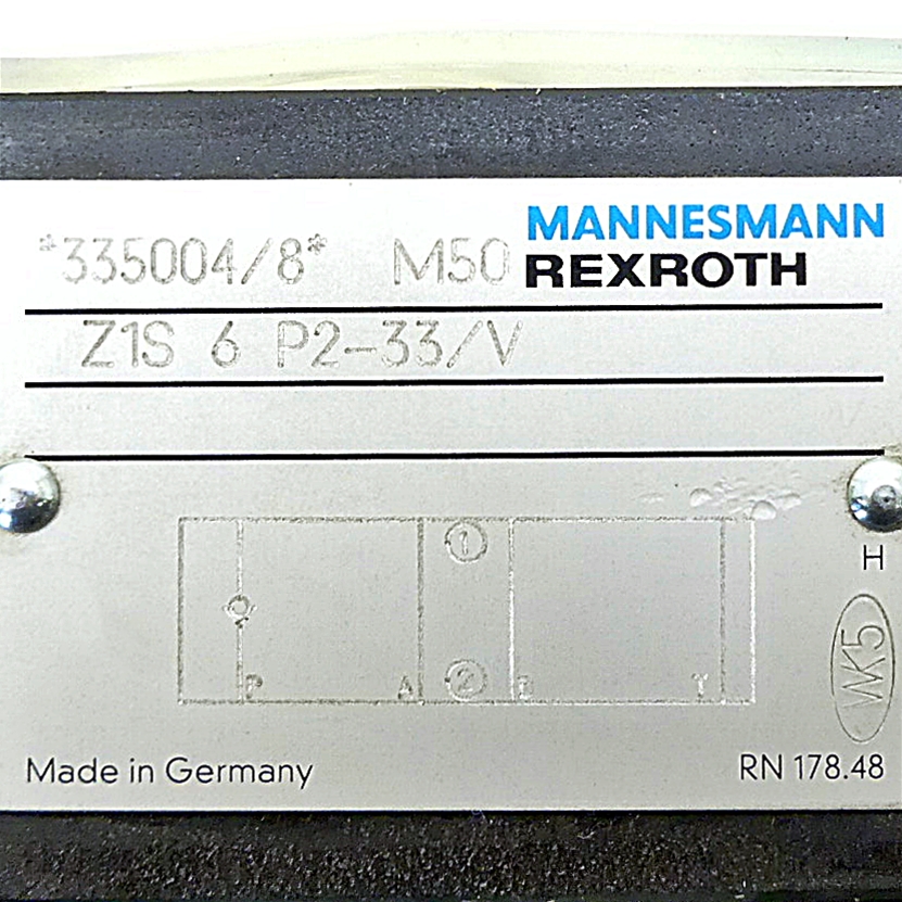 Rückschlagventil Z1S 6 P2-33/V 