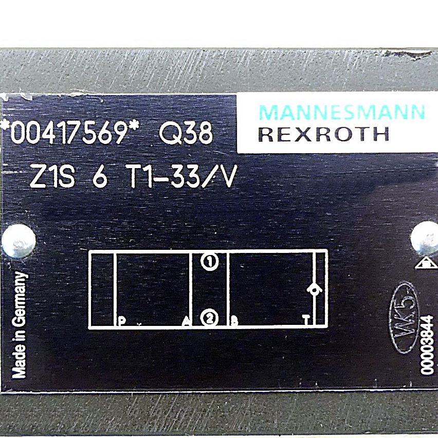 Rückschlagventil Z1S 6 T1-33/V 