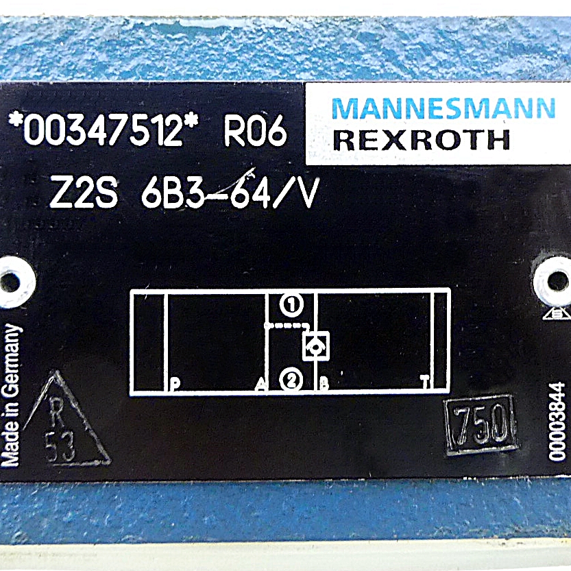 Rückschlagventil Z2S 6B3-64/V