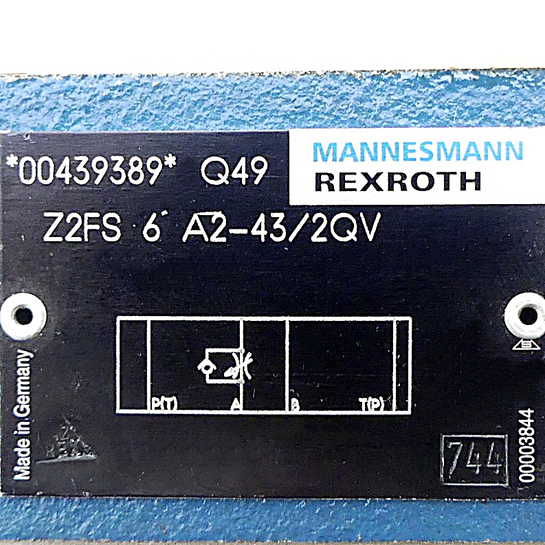 Drosselrückschlagventil Z2FS 6 A2-A3/2QV