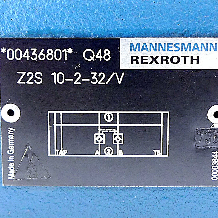 Drosselrückschlagventil Z2S 10-2-32/V 