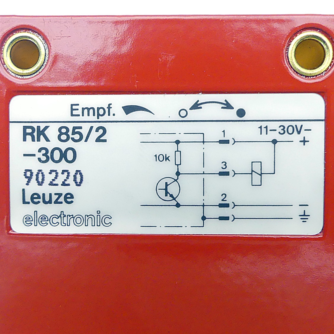Diffuse reflection sensor