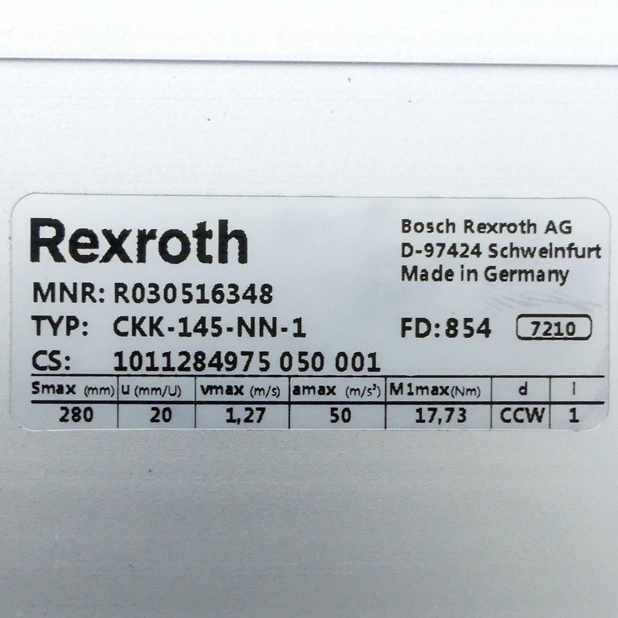 Linear module CKK-145-NN-1