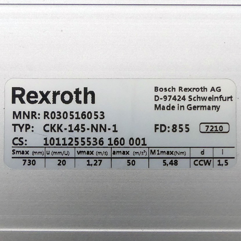 Linearmodul CKK-145-NN-1 