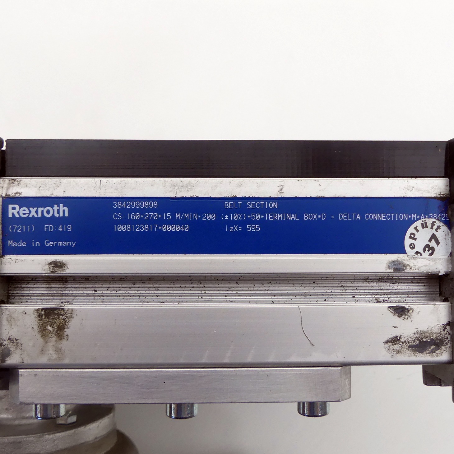 Belt section