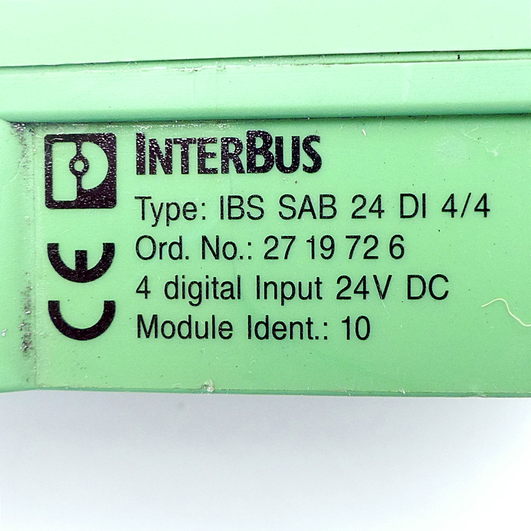 Interbus IBS SAB 24 DI 4/4 