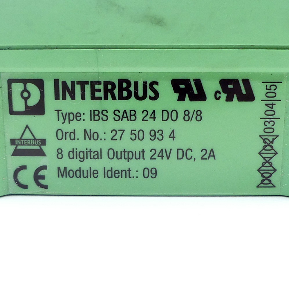 Dezentrales I/O-Gerät IBS SAB 24 DO 8/8