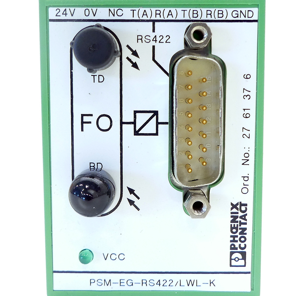 Schnittstellenmodul PSM-EG-RS422/LWL-K 