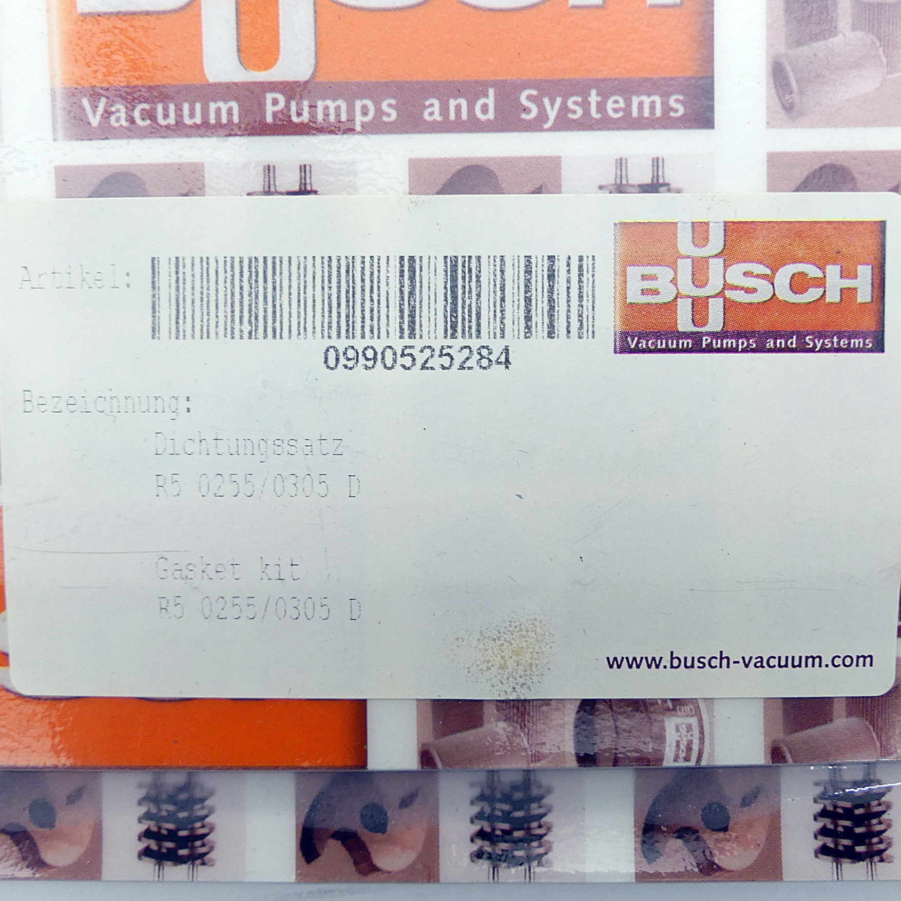 Dichtungssatz R5 0255/0305 D