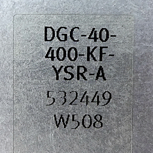 Linear actuator DGC-40-400-KF-YSR-A 