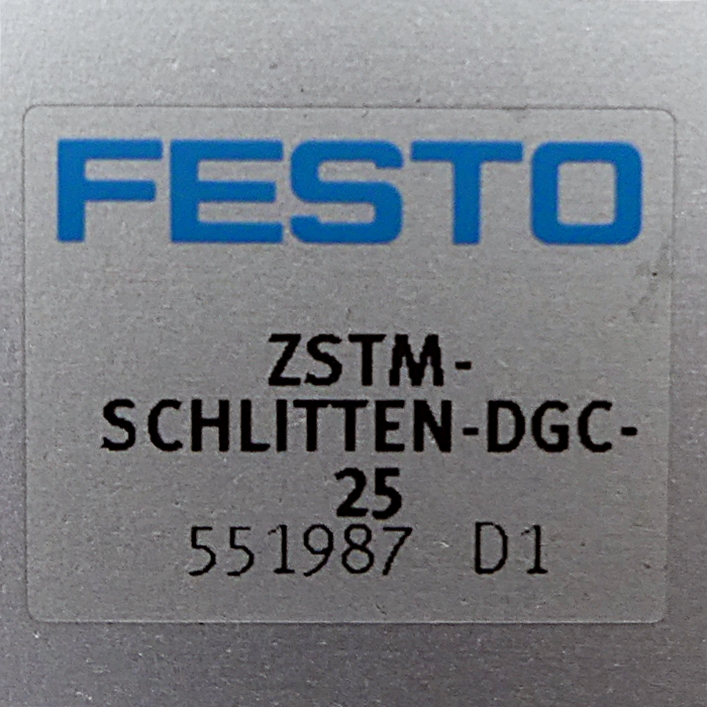 slide ZSTM-SCHLITTEN-DGC-25
