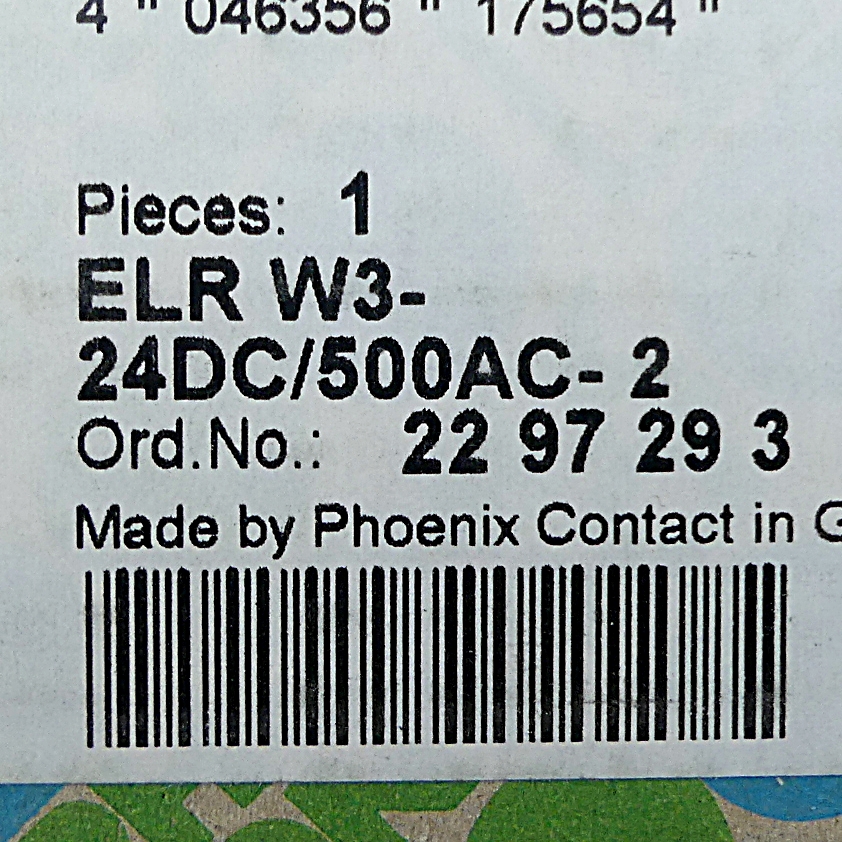 Halbleiterwendeschütz ELR W3-24DC/500AC-2