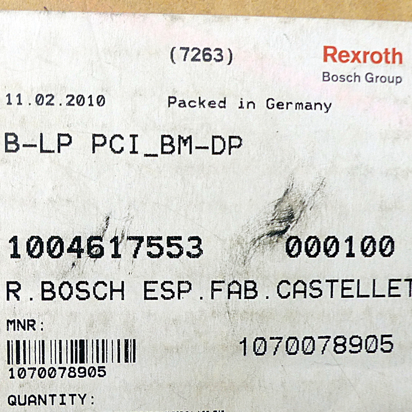 SPS Modul B-LP PCI_BM-DP