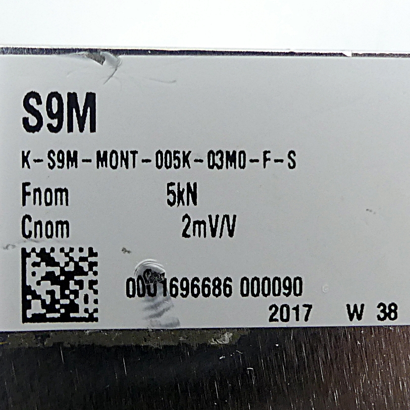 S-shaped force transducer S9M 