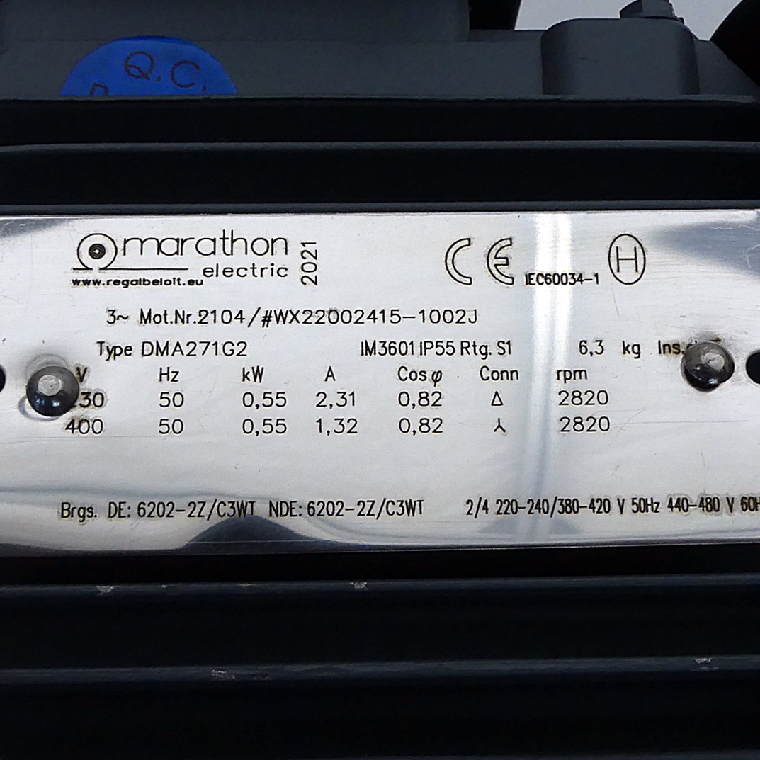 three-phase motor 