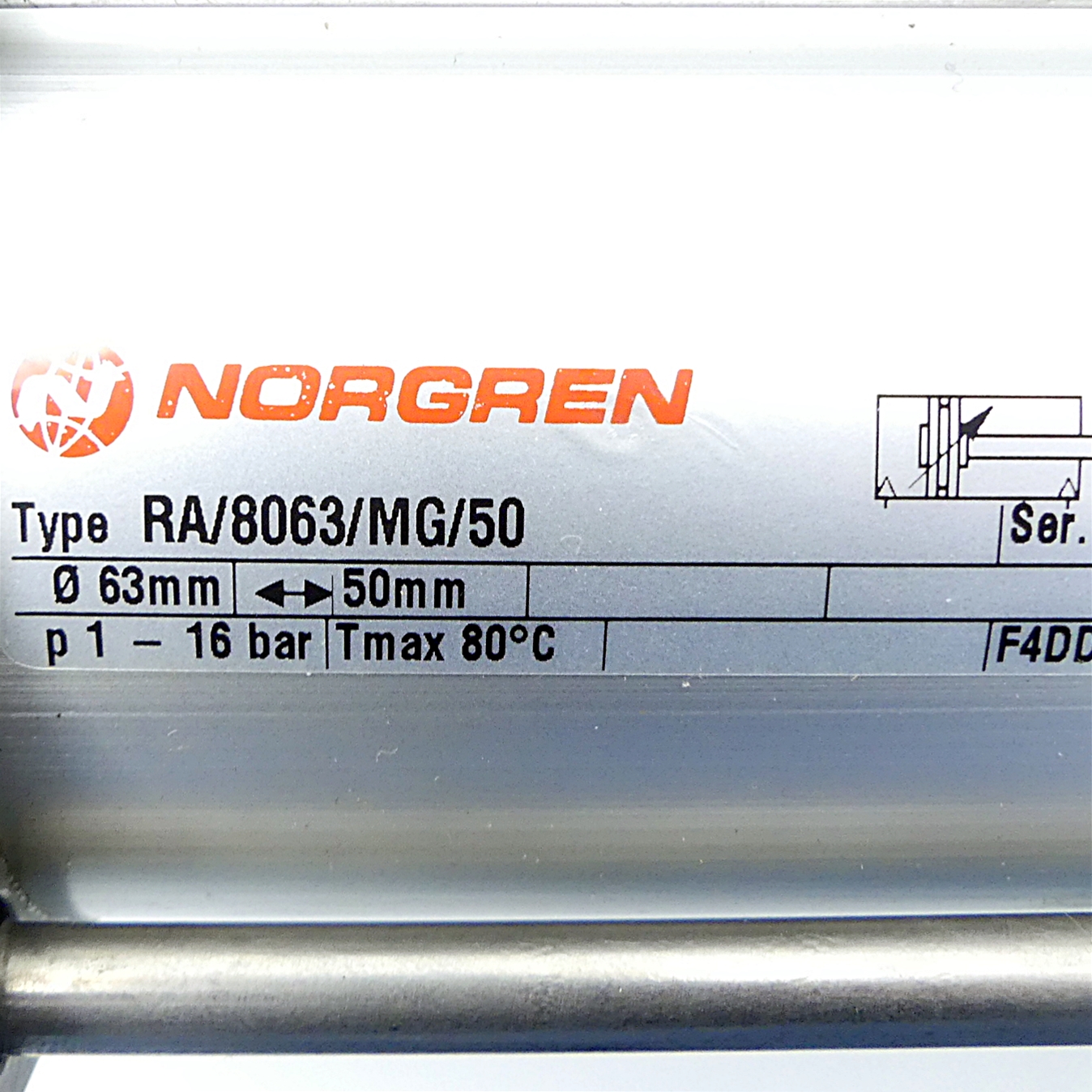 Kompaktzylinder RA/8063/MG/50