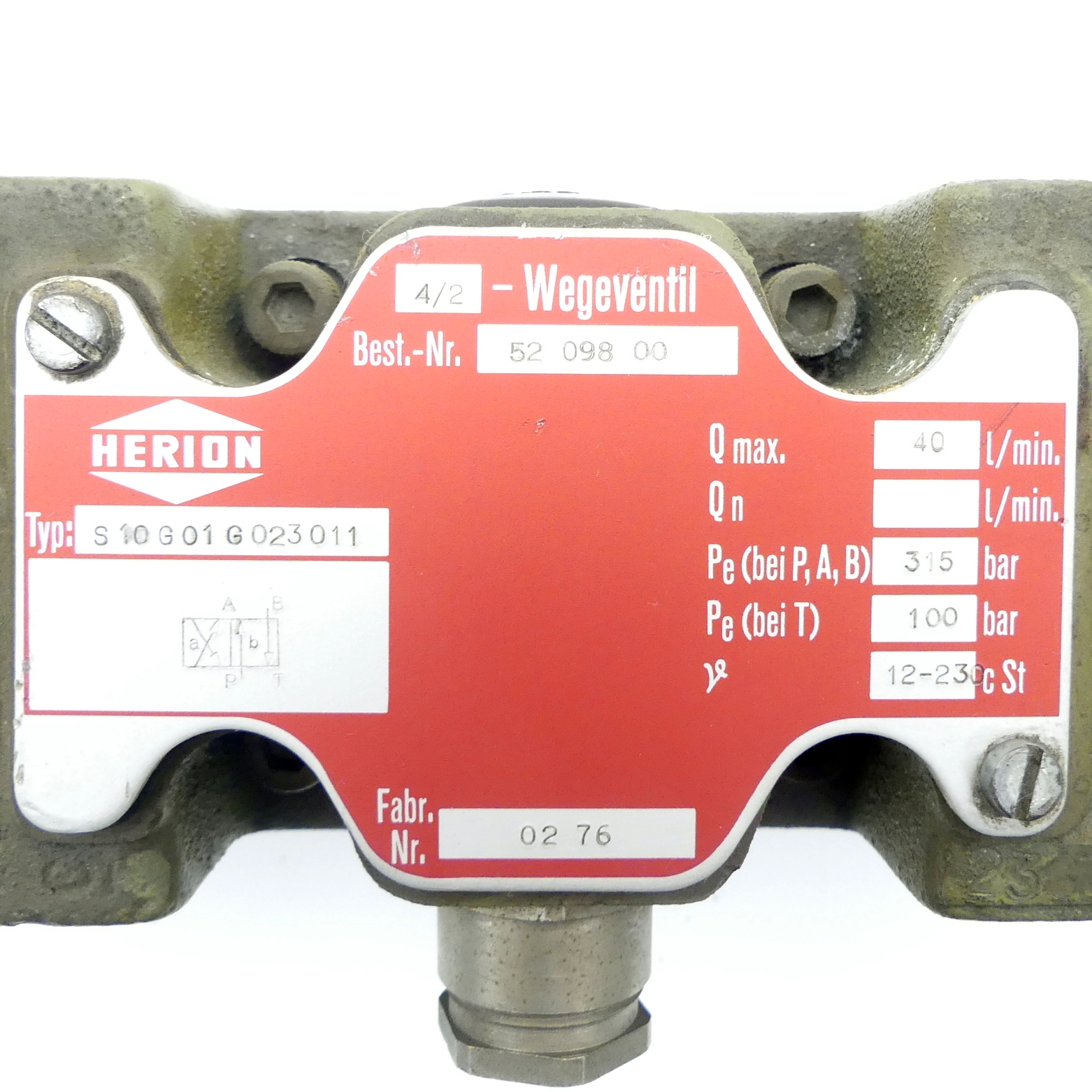 4/2 Way Valve