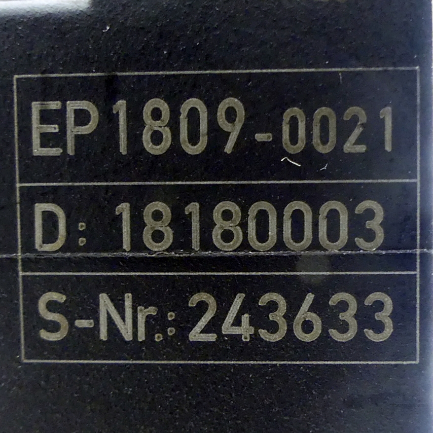 EtherCAT Box 16DI