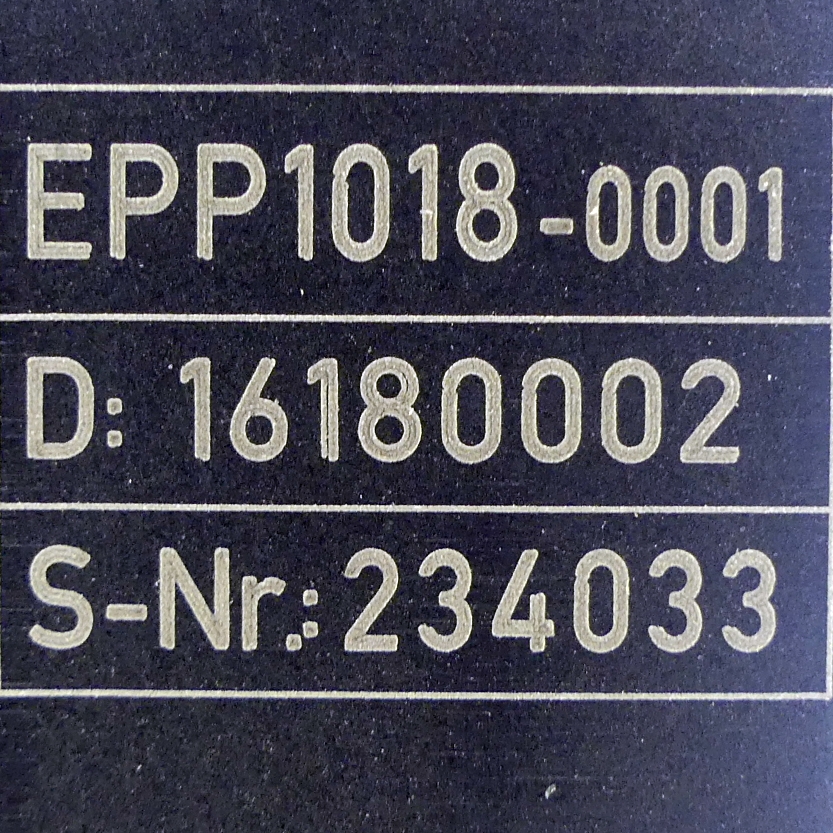 EtherCAT P Box 8DI
