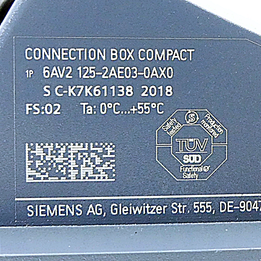 SIMATIC HMI Anschluss-Box