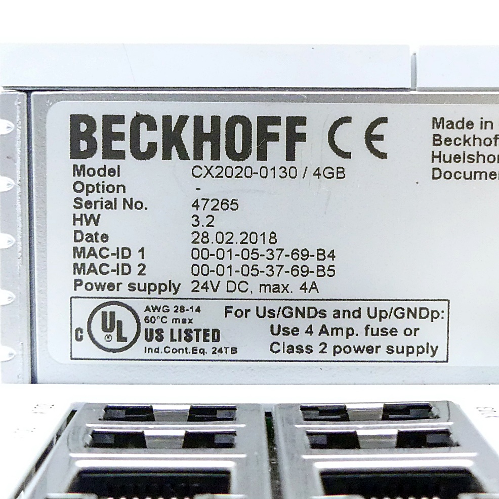 CPU-Grundmodul CX2020