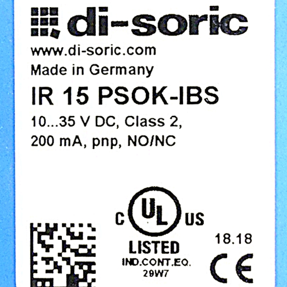 Ring Sensor IR 15 PSOK-IBS 