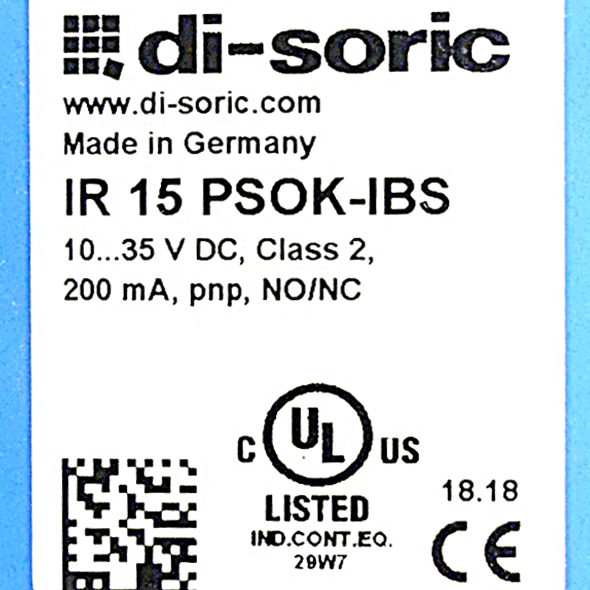 Ringsensor IR 15 PSOK-IBS 