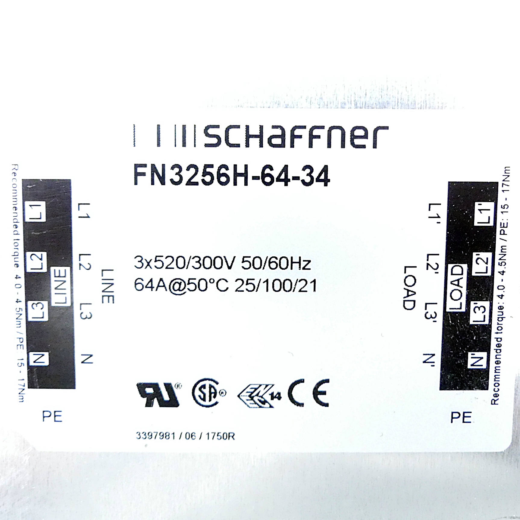 Line filter