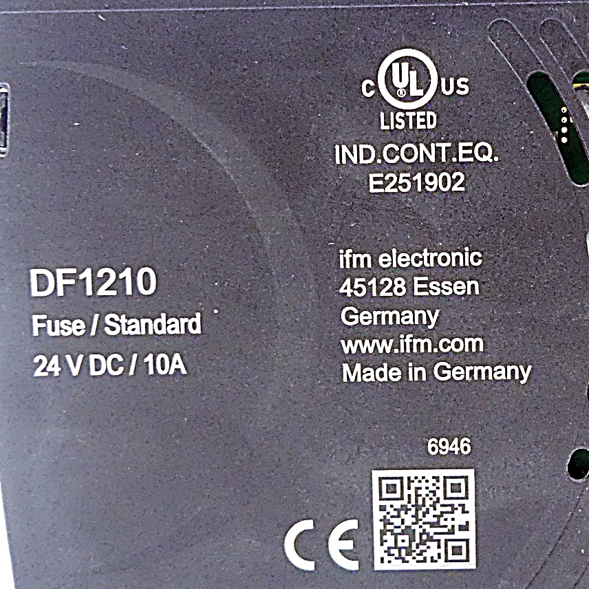 DF1210 - Elektronische Sicherung - ifm