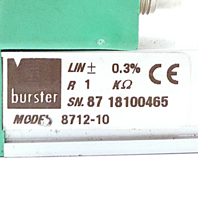 Potentiometric position switches 