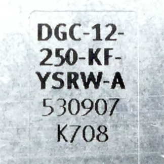 Linear unit DGC-12-250-KF-YSRW-A 