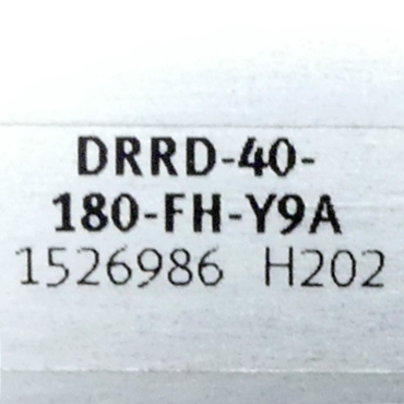 Part-turn actuator DRRD-40-180-FH-Y9A 