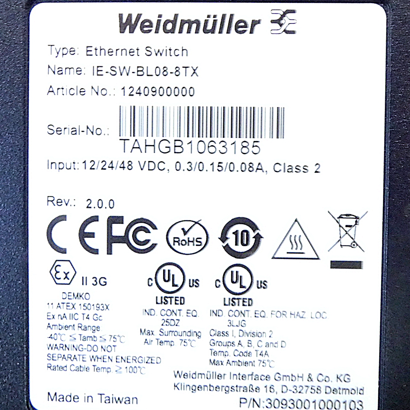 Industrial Ethernet Switch