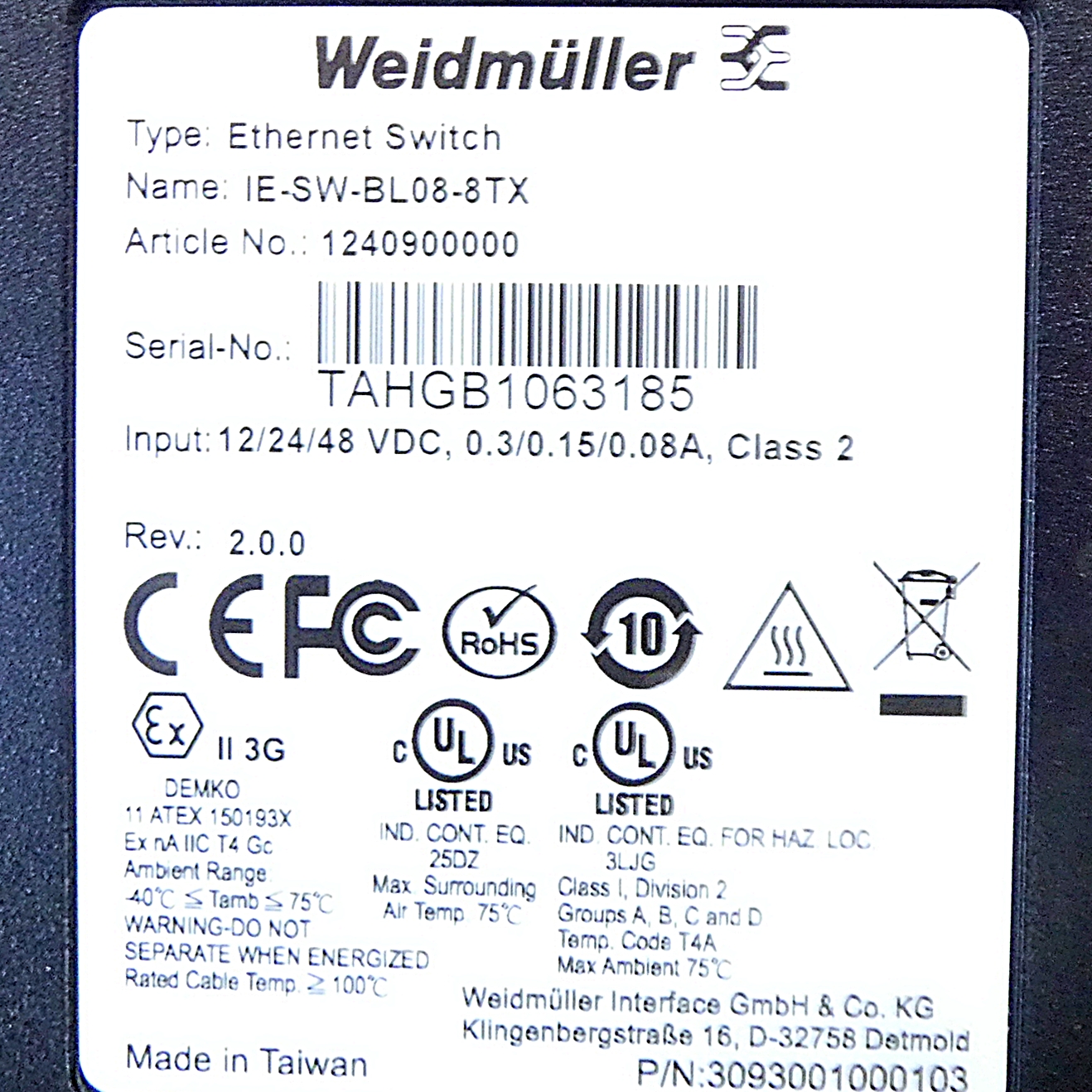 Industrial Ethernet Switch 