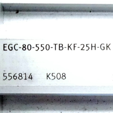 Toothed belt axle EGC-80-550-TB-KF-25H-GK 