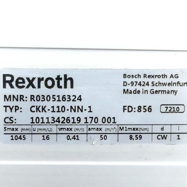 Linear module CKK-110-NN-1