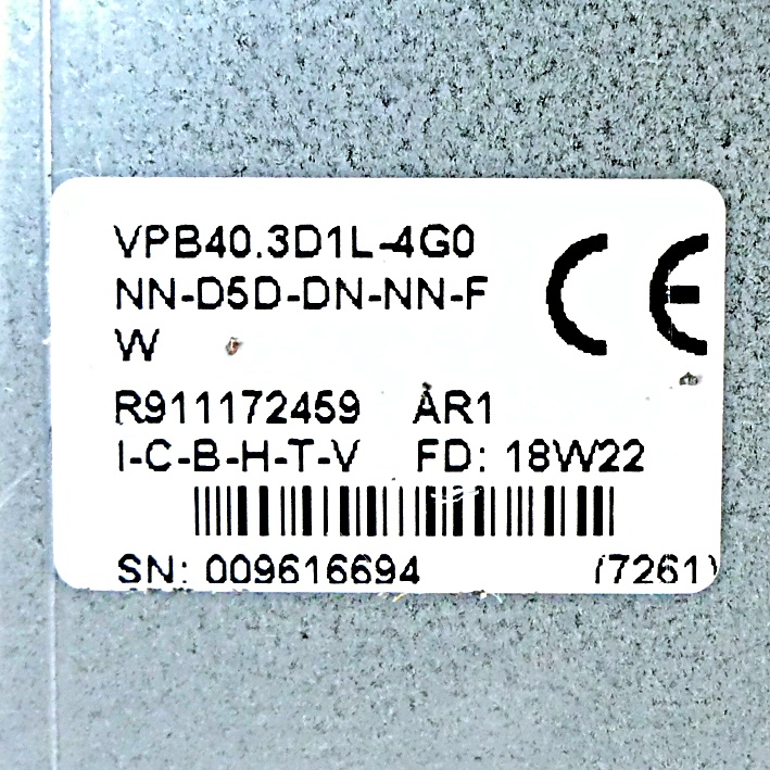 IndraControl V VPB40.3D1L-4G0NN-D5D-DN-NN-FW 