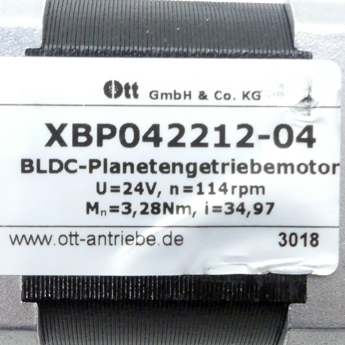 BLDC planetary geared motor 