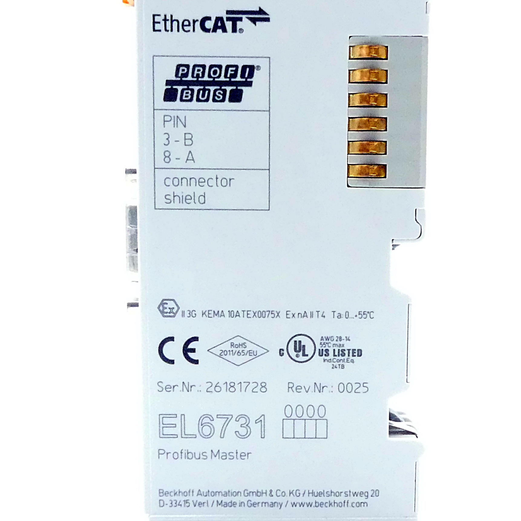 EtherCAT Terminal 