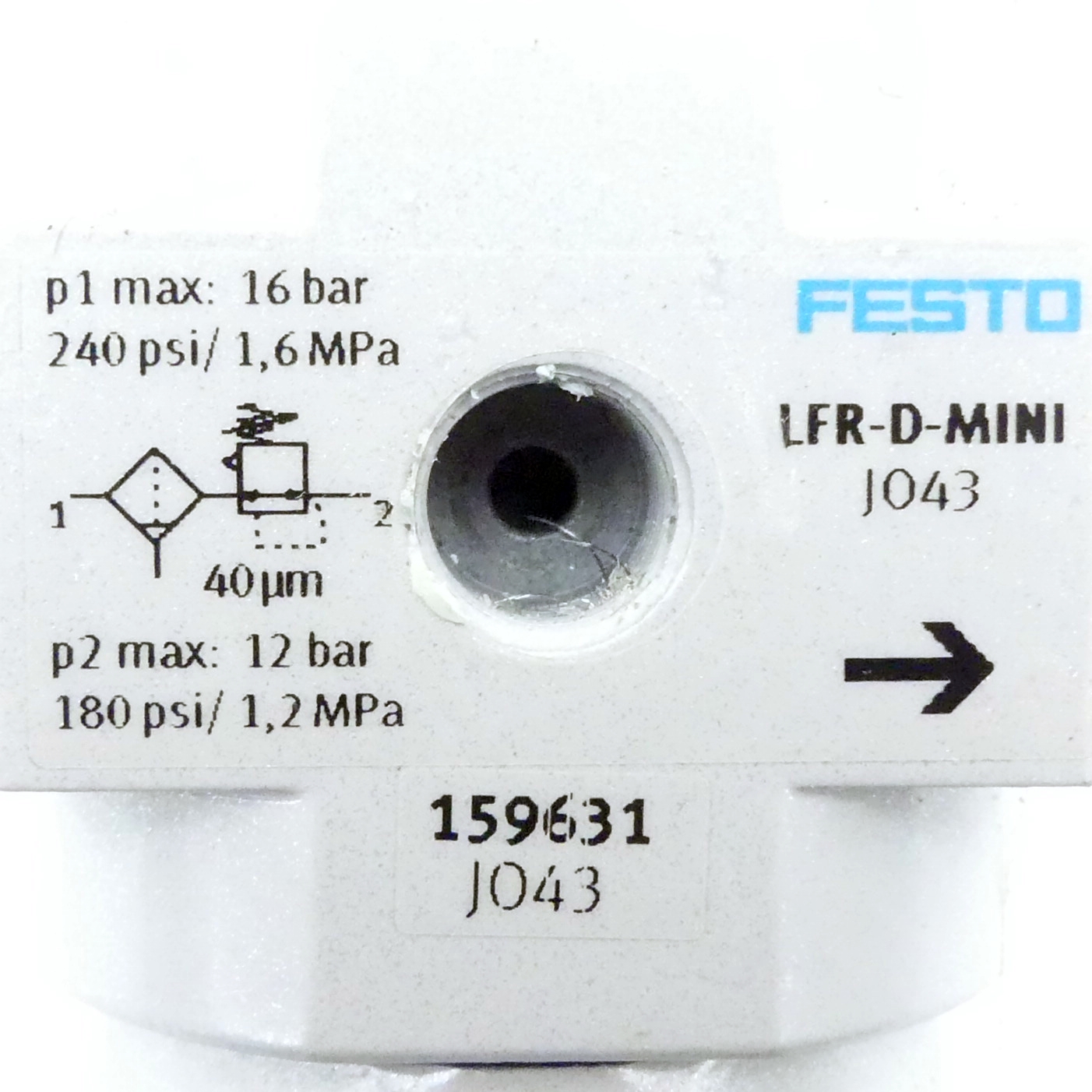 Filter control valve LFR-1/4-D-MINI