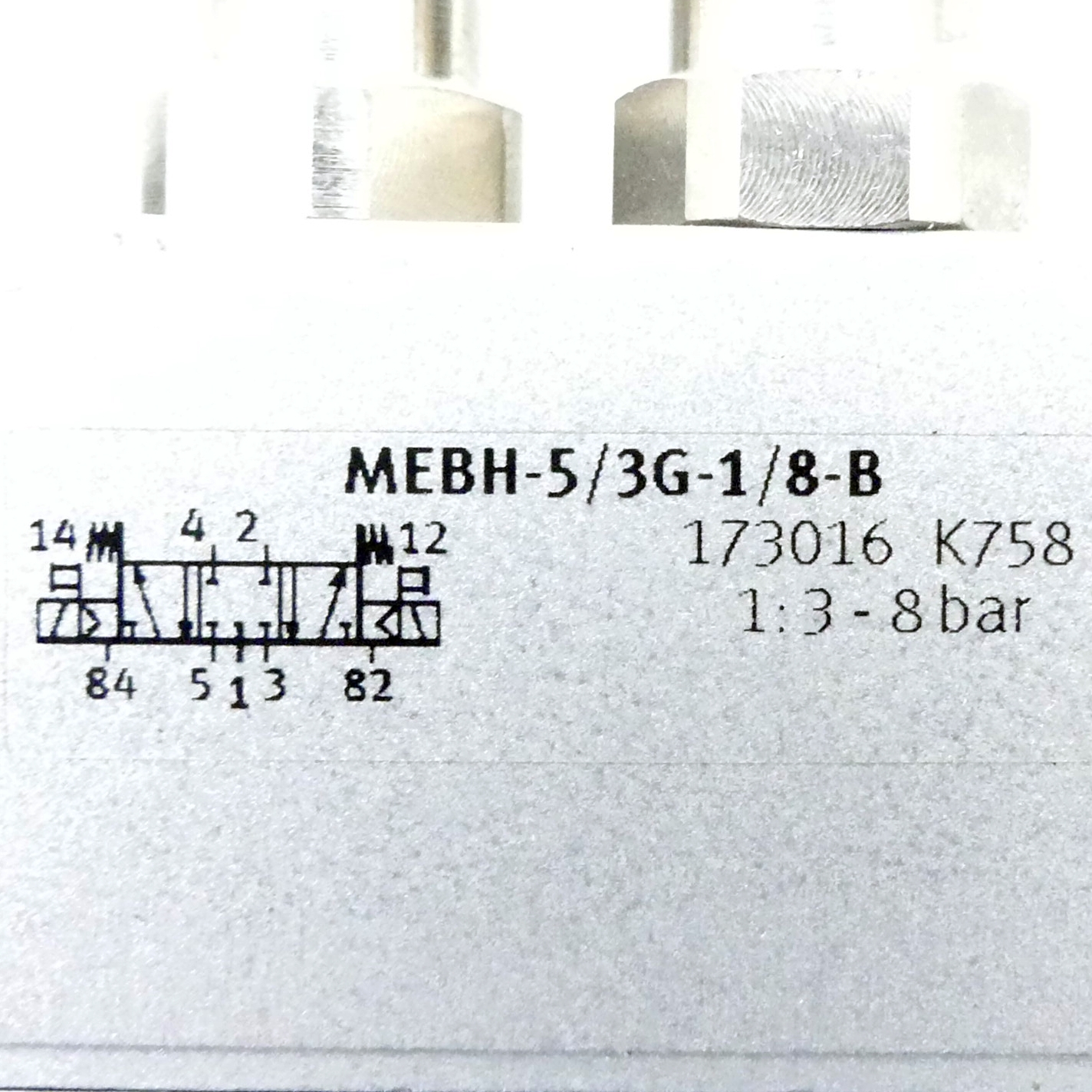 Magnetventil MEBH-5/3G-1/8-B 