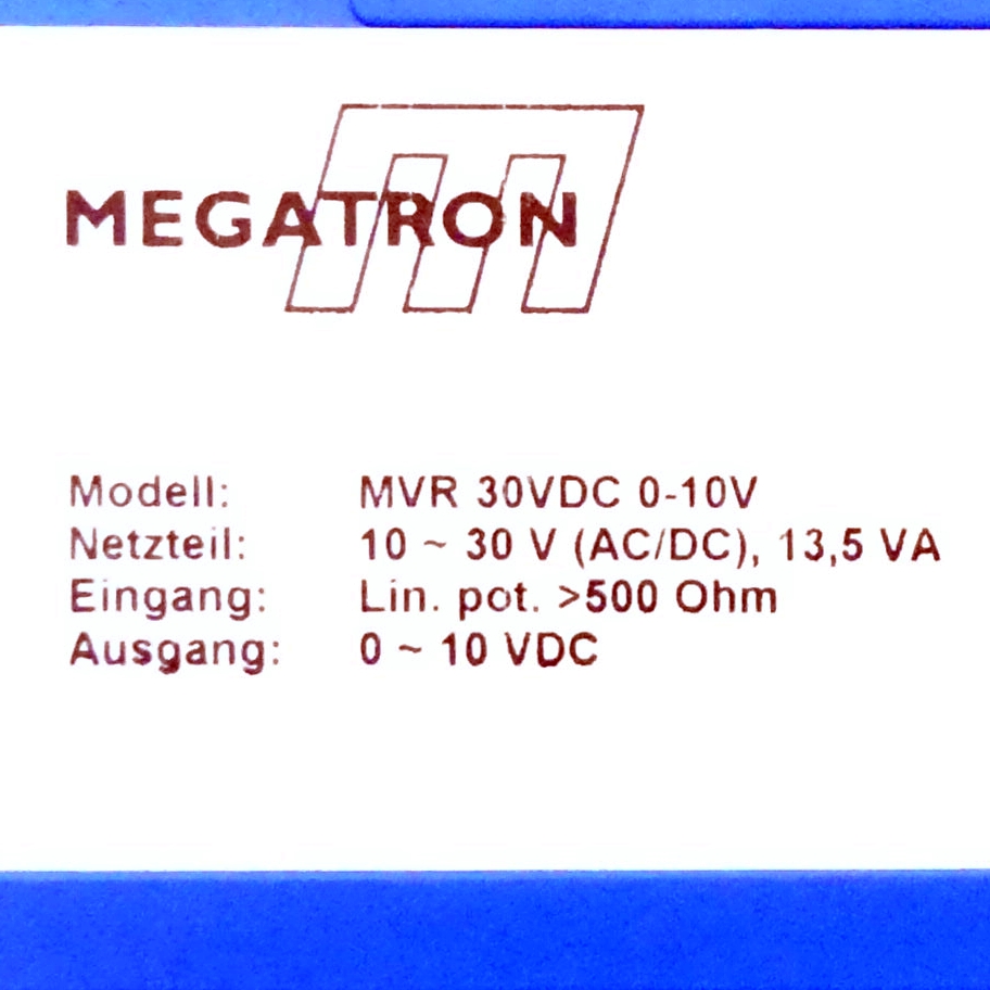 External Amplifier MVR