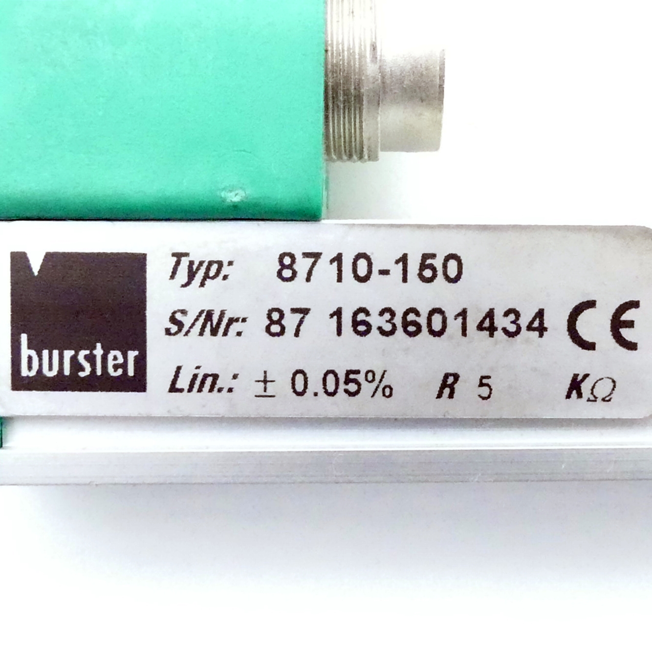 Potentiometric displacement sensor 