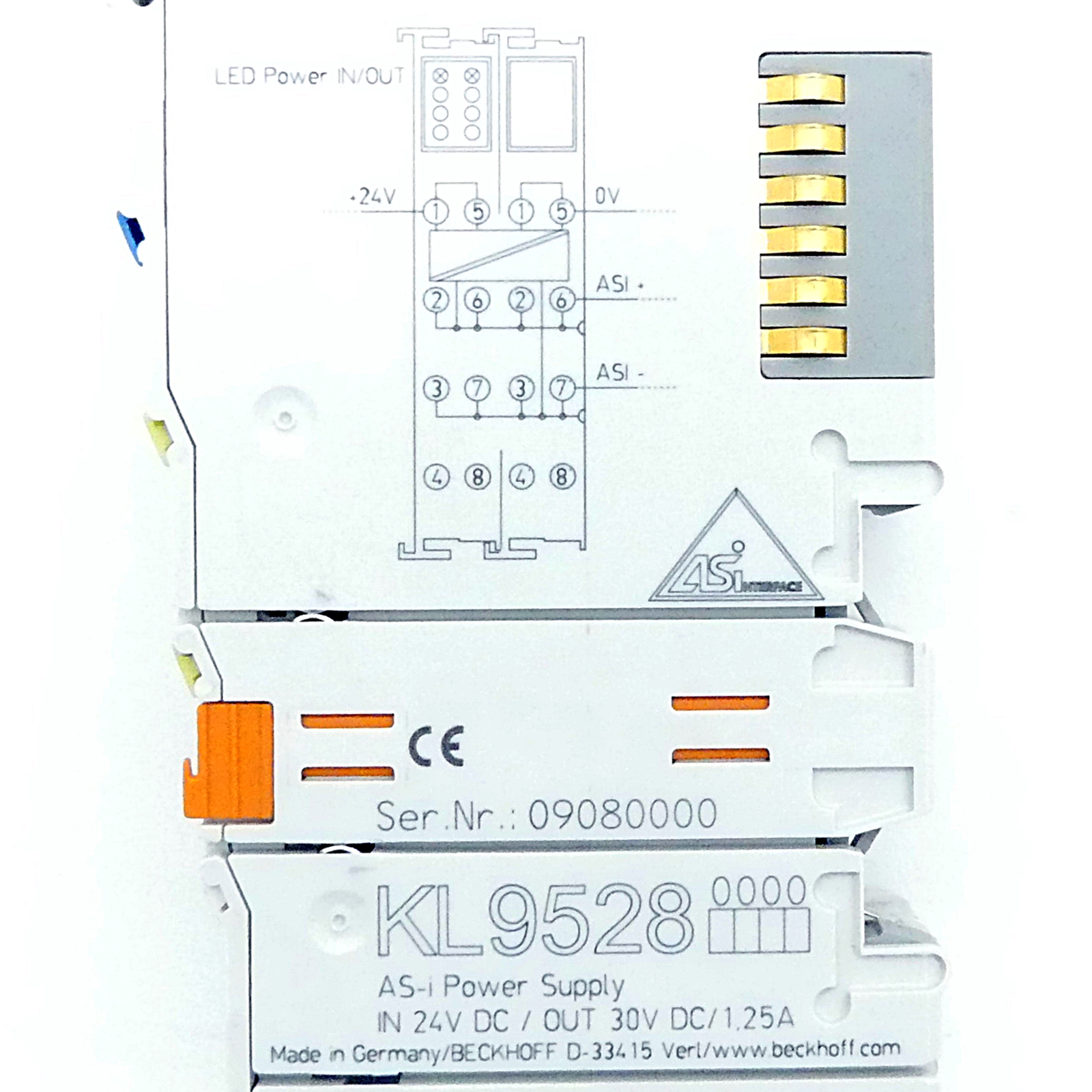 AS-Interface-Netzteilklemme 