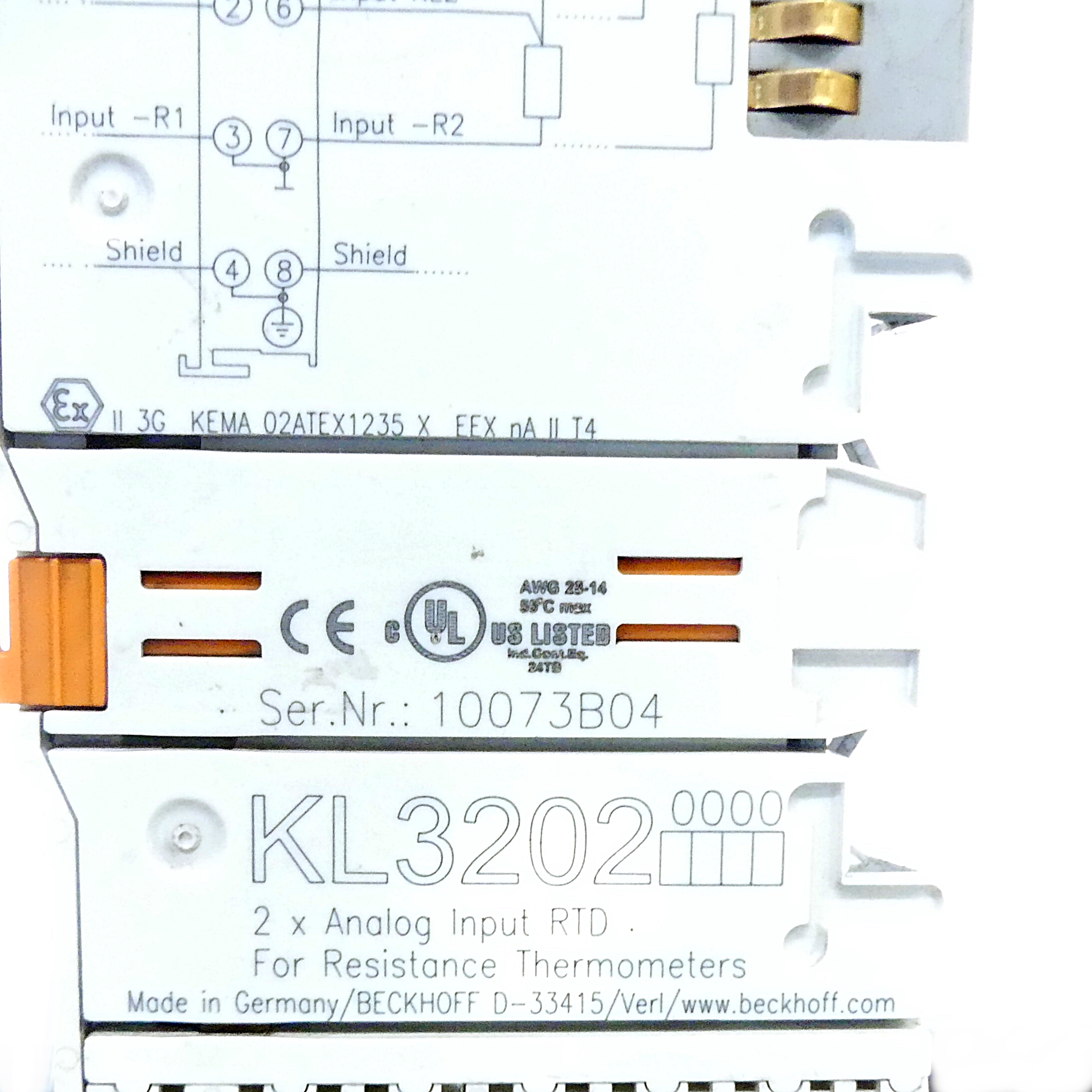 2-channel analog input terminal 