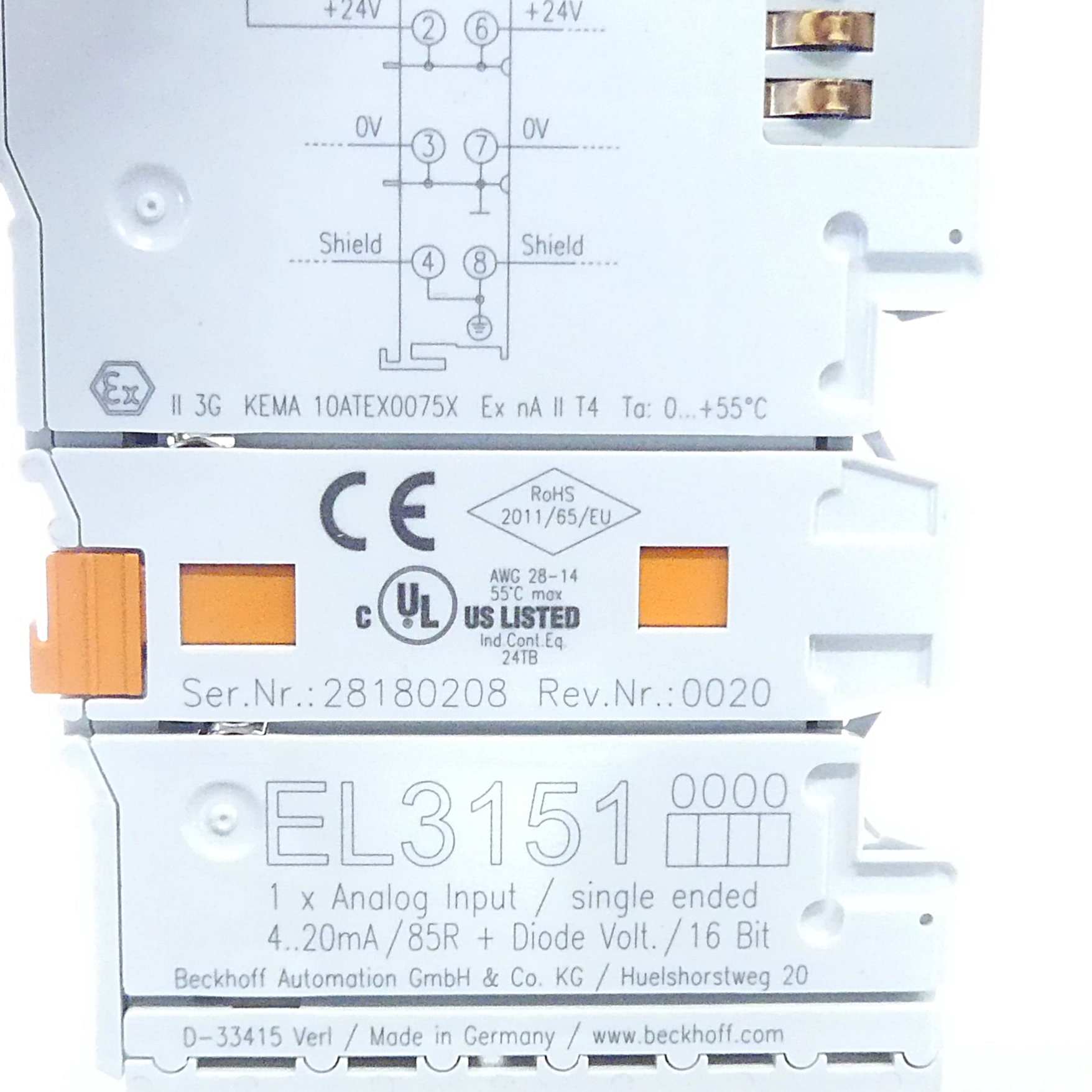 8-channel Digital Output Terminal